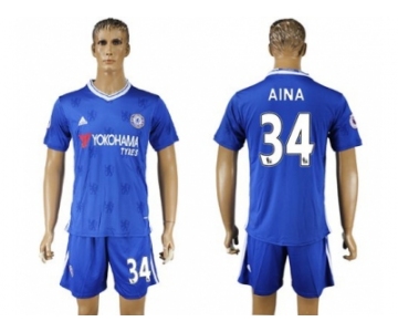 Chelsea #34 Aina Home Soccer Club Jersey