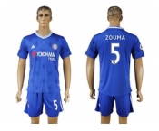 Chelsea #5 Zouma Home Soccer Club Jersey