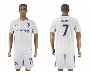 Chelsea #7 Kante Away Soccer Club Jerseys