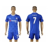 Chelsea #7 Kante Home Soccer Club Jersey