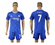 Chelsea #7 Kante Home Soccer Club Jersey