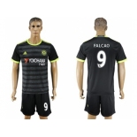 Chelsea #9 Falcao Away Soccer Club Jersey