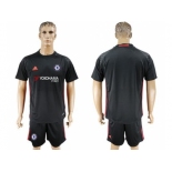 Chelsea Blank Black Goalkeeper Soccer Club Jersey