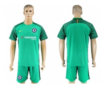 Chelsea Blank Green Goalkeeper Soccer Club Jersey