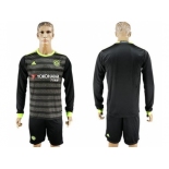 Chelsea Blank Sec Away Long Sleeves Soccer Club Jersey