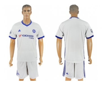 Chelsea Blank White Soccer Club Jersey