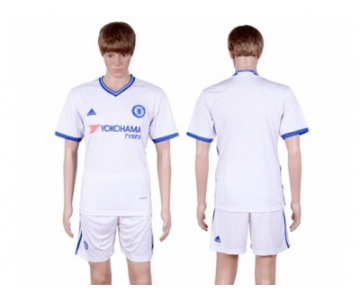 Chelsea Blank White Soccer Club Jerseys