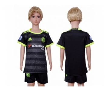 Chelsea Blank Away Kid Soccer Club Jersey