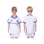 Chelsea Blank Sec Away Kid Soccer Club Jersey