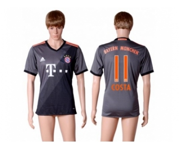 Bayern Munchen #11 Costa Away Soccer Club Jersey