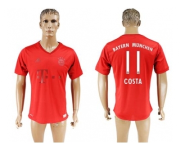 Bayern Munchen #11 Costa Marine Environmental Protection Home Soccer Club Jersey