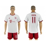 Bayern Munchen #11 Costa Sec Away Soccer Club Jersey