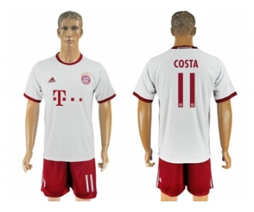 Bayern Munchen #11 Costa Sec Away Soccer Club Jersey