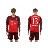 Bayern Munchen #13 Rafinha Away Soccer Club Jerseys.