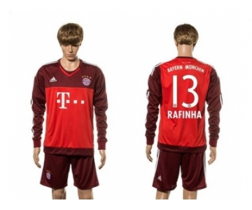 Bayern Munchen #13 Rafinha Away Soccer Club Jerseys.