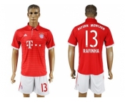 Bayern Munchen #13 Rafinha Home Soccer Club Jersey