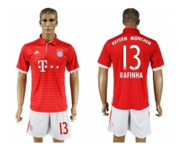 Bayern Munchen #13 Rafinha Home Soccer Club Jersey