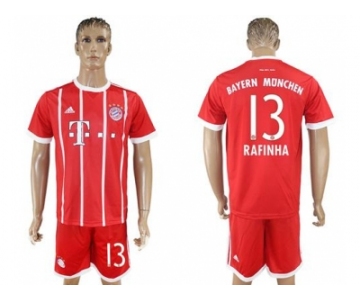 Bayern Munchen #13 Rafinha Home Soccer Club