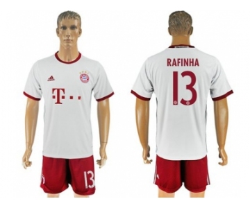 Bayern Munchen #13 Rafinha Sec Away Soccer Club Jersey