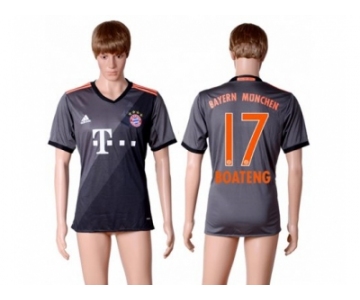 Bayern Munchen #17 Boateng Away Soccer Club Jersey