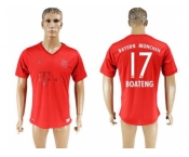 Bayern Munchen #17 Boateng Marine Environmental Protection Home Soccer Club Jersey