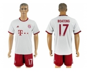 Bayern Munchen #17 Boateng Sec Away Soccer Club Jersey