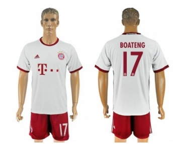 Bayern Munchen #17 Boateng Sec Away Soccer Club Jersey