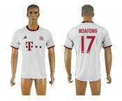 Bayern Munchen #17 Boateng White Soccer Club Jersey