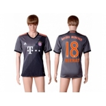 Bayern Munchen #18 Bernat Away Soccer Club Jersey