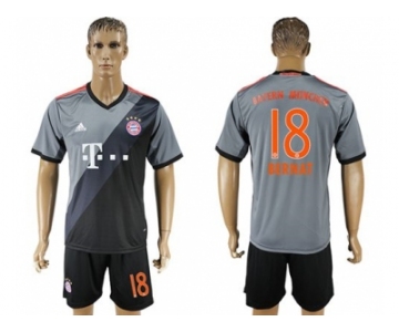 Bayern Munchen #18 Bernat Away Soccer Club Jerseys