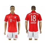 Bayern Munchen #18 Bernat Home Soccer Club Jersey