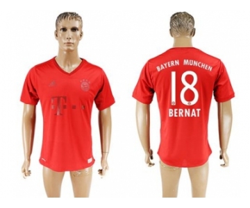 Bayern Munchen #18 Bernat Marine Environmental Protection Home Soccer Club Jersey