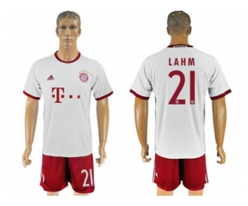 Bayern Munchen #21 Lahm Sec Away Soccer Club Jersey