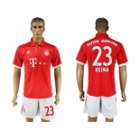 Bayern Munchen #23 Reina Home Soccer Club Jerseys.