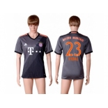 Bayern Munchen #23 Vidal Away Soccer Club Jersey