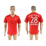 Bayern Munchen #28 Badstuber Marine Environmental Protection Home Soccer Club Jersey