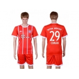 Bayern Munchen #29 Coman Home Soccer Club Jersey