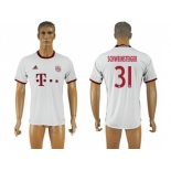 Bayern Munchen #31 Schweinsteiger White Soccer Club Jersey