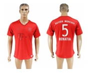 Bayern Munchen #5 Benatia Marine Environmental Protection Home Soccer Club Jersey