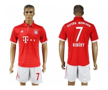 Bayern Munchen #7 Ribery Home Soccer Club Jersey