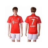 Bayern Munchen #7 Ribery Home Soccer Club Jerseys