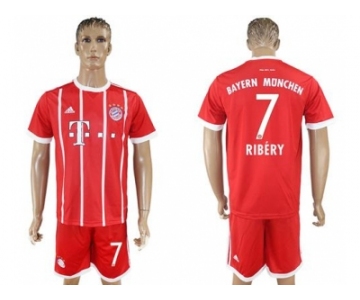 Bayern Munchen #7 Ribery Home Soccer Club