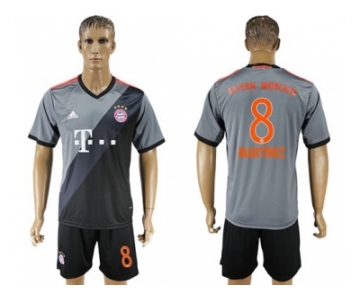 Bayern Munchen #8 Martinez Away Soccer Club Jerseys