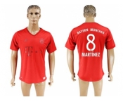 Bayern Munchen #8 Martinez Marine Environmental Protection Home Soccer Club Jersey