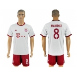 Bayern Munchen #8 Martinez Sec Away Soccer Club Jersey