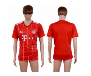 Bayern Munchen Blank Home Soccer Club Jerse