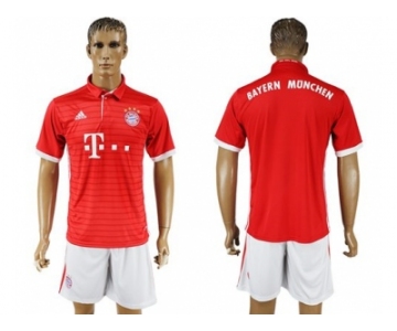 Bayern Munchen Blank Home Soccer Club Jersey