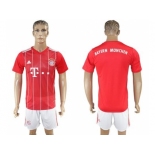 Bayern Munchen Blank Home Soccer Club Jerseyss