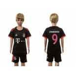 Bayern Munchen #9 Lewandowski SEC Away Kid Soccer Club Jerseys