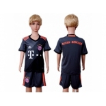 Bayern Munchen Blank Away Kid Soccer Club Jersey